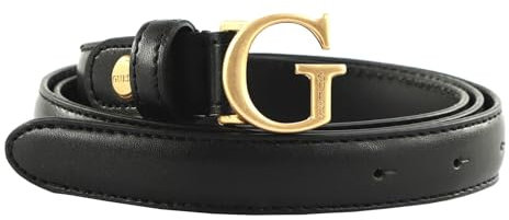Guess STEPHY ADJUSTABLE PANT BELT, Schwarz , L