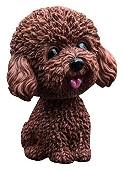 Maciun Auto-Wackelpuppe, niedlicher Hundeschmuck, Wackelkopf, Wackelkopf, Hundewelpe, Wackelkopf, Hundedekoration, Wackelkopf, Spielzeug, Auto-Innenraum, Armaturenbrett-Ornament