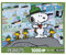 AQUARIUS Peanuts Snoopy Beagle Scouts – Comic-Puzzle mit 1000 Teilen (1000-teiliges Puzzle), blendfrei, präzise Passform, offiziell lizenzierte Peanuts-Waren und Sammlerstücke, 50,8 x 71,1 cm