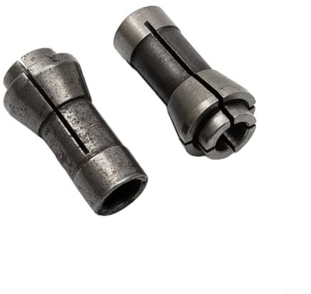2Pcs Die Grinder Router 3/6mm Adapter, Chuck Collet Holds Arbors Shanks Tools, Suitable For Mold Grinders And Routers