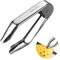 4.92-Inch 304 Stainless Steel Pineapple Eye Peeler,Potato Corer,Carrot Corer Tongs,Strawberry Huller,Metal Kitchen Gadget for Fruit and Vegetable