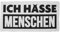 Handtuch & Strandtuch mit Spruch: Ich Hasse Menschen - Duschtuch lustig als Gechenk für Frauen & Männer - Badetuch als Geschenkidee (140x70cm)