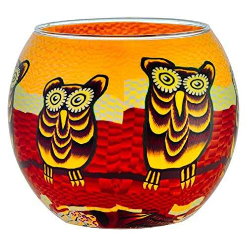 Leuchtglas 345 Eulenpaar