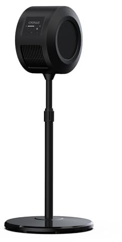 CYCPLUS Smart Indoor Cycling Fan, BLDC Motor Drive, 5 Speed Modes with Remote and APP Control, Low-Noise Bluetooth/ANT+ Cycling Fan for Indoor Bike Trainers, Stationary/Spin Bikes, Cross Training