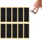Tokaneit Griffbrett Schaumstoff Klebeband für Finger,Fingerboard Foam Grip Tape,Mini Skateboard Selbstklebender Grip Strap,Finger Skateboard Pad,Rutschfester Schaumgriff 10 Stück 110 x 38 mm