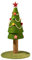 LOVIVER Petit griffoir pour Chat, Arbre de Noël, Arbre de Noël, Vertical, 27 Pouces de Hauteur, Jouets pour Pattes broyeuses, Mignons Animaux de Compagnie,