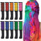 Kalolary 10 Stück Haarkreide Kamm, Temporär Haarfarbe Kreide Kamm Haarkreide Auswaschbar Temporäre Instant Einmalige Haar Colorationen Ungiftig Haarfarbe für Party Cosplay