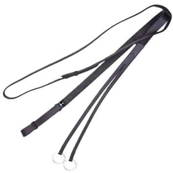 LXLAEOANG Horse Reins Low Head Leather Front Chest with Neck Triangle Sleeve Saddle Accessories Equestrian Equipment and Horse Gear Supplies(Black,S 1.2-1.4M)