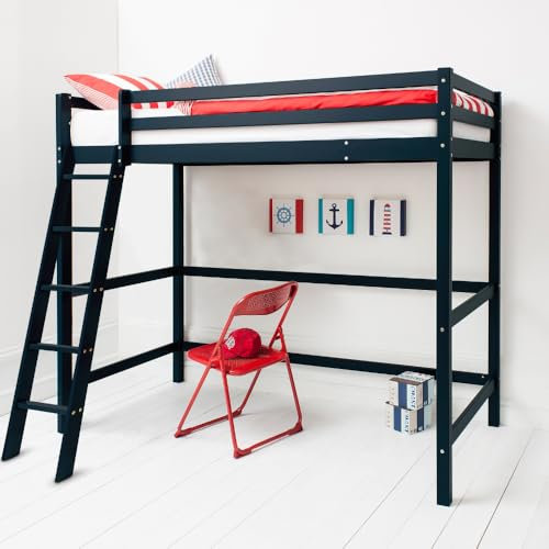 Noa and Nani Thomas High Sleeper Cabin Bed in Anthracite