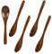 BigKego 4 Piezas Cucharas Pequeñas de Madera Cucharas Sopa Cuchara de Miel 15CM para Café Té Miel Chocolate Caliente