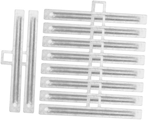 GETAJGHSD 10 Stück Rollladen Ersatzlamellen Für Vertikaljalousien, Ersatzteile Für Vertikaljalousien, Reparaturlaschen Für Vertikaljalousien, Lamellenschoner Für Vertikaljalousien