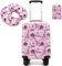 Handgepäck Koffer Trolley Kinder Mini Koffer Mädchen Reisekoffer Handgepäck 4 Rollen Kabinentrolley Mädchen