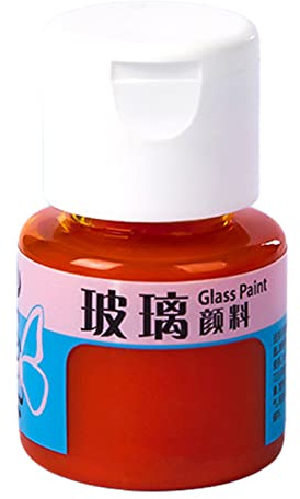 Wayfadacc Glasfarbe, 9 Farben, Glasfarbe für Weingläser, Glühbirnen, Malerei