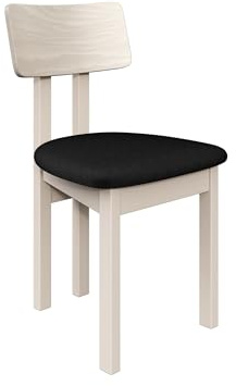 Mirjan24 Esszimmerstuhl Kizeko II, Polsterstuhl, Rahmen aus Buchenholz Gepolsterte Sitzfläche aus Stoff Stuhl für Arbeitszimmer Esszimmer Küchenstuhl (Cashmere/Kronos 07)