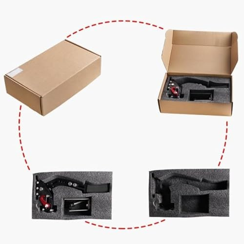 Lapiglo USB-Handbremse aus Aluminiumlegierung, Hall-Sensor, Renn-Handbremse mit einstellbarer Spannung und Spiel-Drifting-Schalthebel für Logitech G27 G29 G920, Assetto für Corsa WRC für DiRT Rally