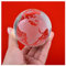 Longwin Weltkugel aus Glas, klar, Kristall, 70mm Diameter