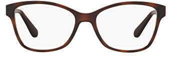 Vogue Eyewear Womens VO2998 Cat Eye Prescription Eyewear Frames, Top Havana/Light Brown/Demo Lens, 54 mm