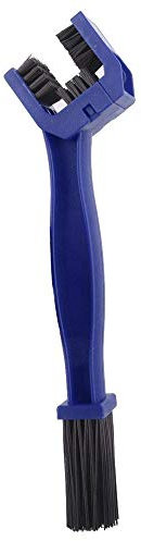 Haobase Brosse de nettoyage pour chaînes de moto, de vélo ou de scooter, bleue