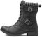 Rocket Dog Billie, Stivali da Combattimento Donna, Nero, 36 EU