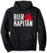 Bier Kapitän - Party Verkleidung Apres Ski Gruppenoutfit Fun Pullover Hoodie