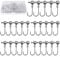 Jigköpfe Angelhaken Set 30stk Gummifische Angeln Jighaken Bleikopf Haken Angelhaken Jighaken mit Round Jighead für Gummifische zum Raubfischangeln, Bleikopf-Angelhaken (28g-30Stk)