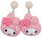 Roffatide Damen Anime Melodie Ohrringe Cosplay Mode Legierung Harz Ohrring Cinnamoroll Lovely Ohrring für Frauen Mädchen