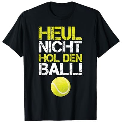 Lustiges Tennisspieler Tennis Tennisball T-Shirt