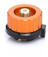 Gas Canister Refill Adapter Convertor Camping Stove Refill Gas Filling Valve Butane Cylinder Tank Outdoor Burner Adapter Furnace Cookware Accessories (Covertor)