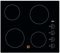 AEG HK614000CB - Placa de cerámica de cuatro zonas (60 cm), color negro