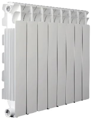Fondital DX_431-CP10H60-04 Radiatore in Alluminio Calidor Super B4 H600 4 Elementi, Multicolore