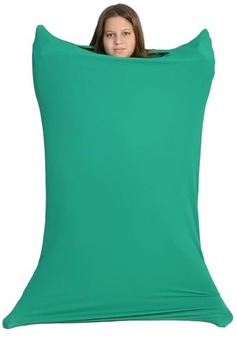 Sensory Owl Chaussette Corporelle Sensorielle Body Sock Enfants et Adultes Pour Autisme TDAH Stress XXL175 cm Vert