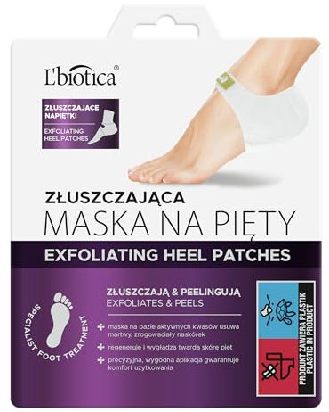 L'biotica Peeling Fersenmaske 1 Paar
