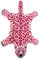 VORCOOL Leopard Teppich Teppich Polyester Tierform Kinder Spielen Teppich Personalisierte Badematte Schlafzimmer Teppich Kinderzimmer Dekor Geschenk für Wohnzimmer Spielzimmer