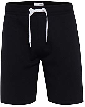 !SOLID Oliver Herren Sweatshorts Kurze Hose Jogginghose mit Kordelzug Regular Fit, Größe:XL, Farbe:Black (194007)
