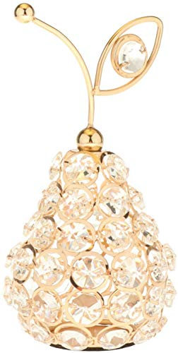 Kristall Strass Obst Ornamente Birne Ornament Dekoartikel Christbaumschmuck für Weihnachten Ostern Urlaub Geburtstag Wohnzimmer