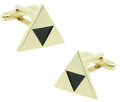 MasGemelos - Zelda Manschettenknöpfe Golden Triangle Manschettenknöpfe