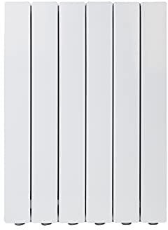 Fondital V693AM04406 Radiatore in alluminio pressofuso Blitz Super B4, 600 mm, 6 elementi, bianco