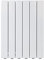 Fondital V693AM04406 Radiatore in alluminio pressofuso Blitz Super B4, 600 mm, 6 elementi, bianco