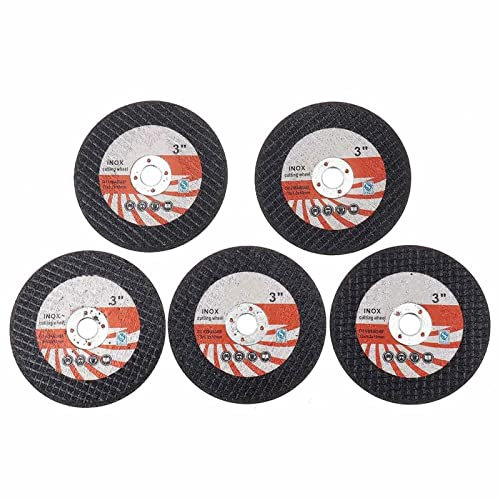 5pcs 75mm Mini Cutting Disc Circular Resin Grinding Wheel Saw Blade Angle Grinder Attachment Cutting Polishing Disc Kit