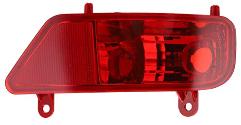 Feu Antibrouillard Arrière de Voiture, Feu Antibrouillard Rouge Accessoires de Voiture de Remplacement Compatible D'assemblage de Antibrouillard Arrière Rouge pour 3008 5008 2009-2016 (Gauche)