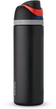 Owala Star Wars FreeSip Insulated Stainless Steel Water Bottle with Straw for Sports and Travel, BPA-Free, 24-Ounce, Darth Vader