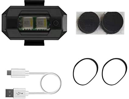 zalati Drone Strobe Light Signal Flashing Light LED Strobe Light Compliant Signal 2 Modes