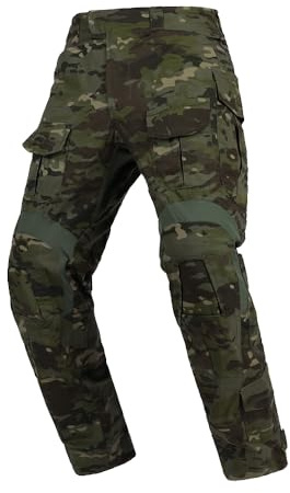 EMERSONGEAR Paintball-Hose mit Knieschonern, Kampfhose, Army-Airsoft-Kampfhose (BDU)
