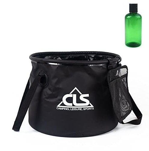 LUMoony 30L Outdoor Faltschüssel Faltbarer Eimer Camping Universell als Camping Spülschüssel, Waschschüssel, Spülwanne für Camping, Garten, Outdoo zusammenklappbarer Wassereimer