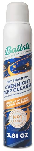 Batiste Overnight Deep Cleanse Dry Shampoo, Wake up to Beautiful Hair by Preventing Oil Build-up, 3.81 oz
