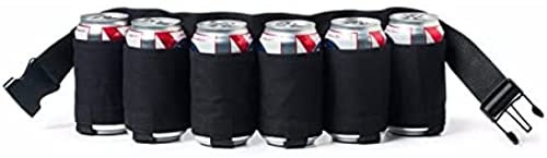 Wedhapy 6 Pack d'escalade Holster Portable Bottel Taie Bercren Belt Beltes Outdoor Boutettes grimpant Holster Bouteille Portable Sac à bière de bière