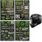 GMXJGZ Helm Aufkleber 4-Teilig Monster Energy Aufkleber Monster Sticker Motorrad Sticker für Offroad Motorräder und Helme für Motorrad Enthusiasten für Motorrad Skateboard Auto Rollerhelm