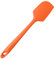 U-Taste Large Silicone Spatula: 250℃ Heat Resistant Non-Stick Flexible Seamless Scraper, Baking Cooking Silicon Kitchen Utensil with Nylon Core for Mixing Stirring Scraping (29cm, Orange)