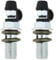 OTOTEC 2 Sets Boulons Banjo de Moto M10x1,25 Mm avec Mamelon de Purge Maître-Cylindre de Frein étrier de Vis de Purge Mamelon de Pompe Supérieure Et Inférieure de Voiture Vis D'échappement de Frein