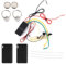 Majatou Car Security System, Anti Theft, 2.4GHZ Engine Immobilizer Anti Hijacking Alarm System Intelligent Circuit Cut Off Universal for DC12V Vehicles